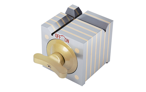 Magnetic Square With v Groove